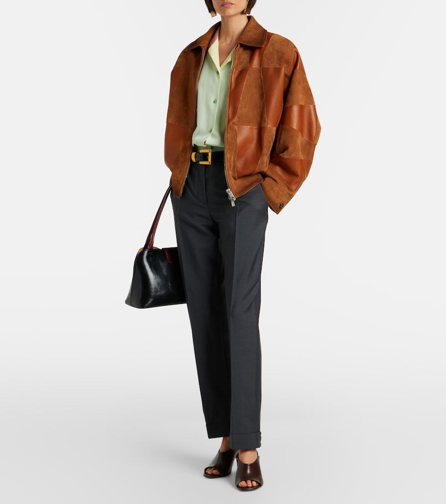 Versace Mules Giulietta in pelle - Versace - Modalova