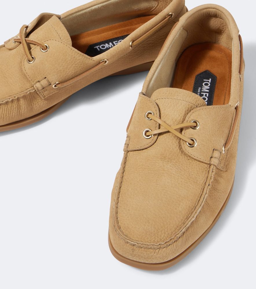 Tom Ford Robin leather boat shoes - Tom Ford - Modalova