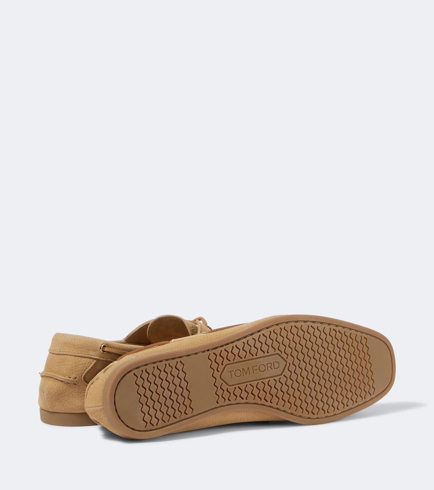 Tom Ford Robin leather boat shoes - Tom Ford - Modalova