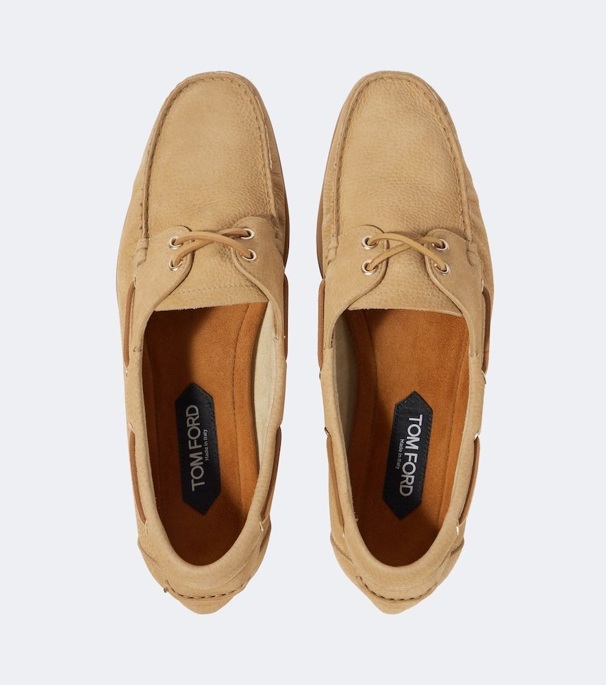Tom Ford Robin leather boat shoes - Tom Ford - Modalova