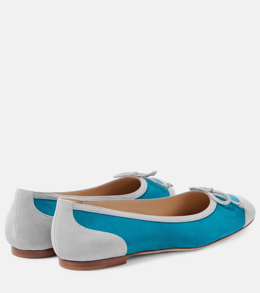 Ballerinas Capbal aus Veloursleder - Manolo Blahnik - Modalova