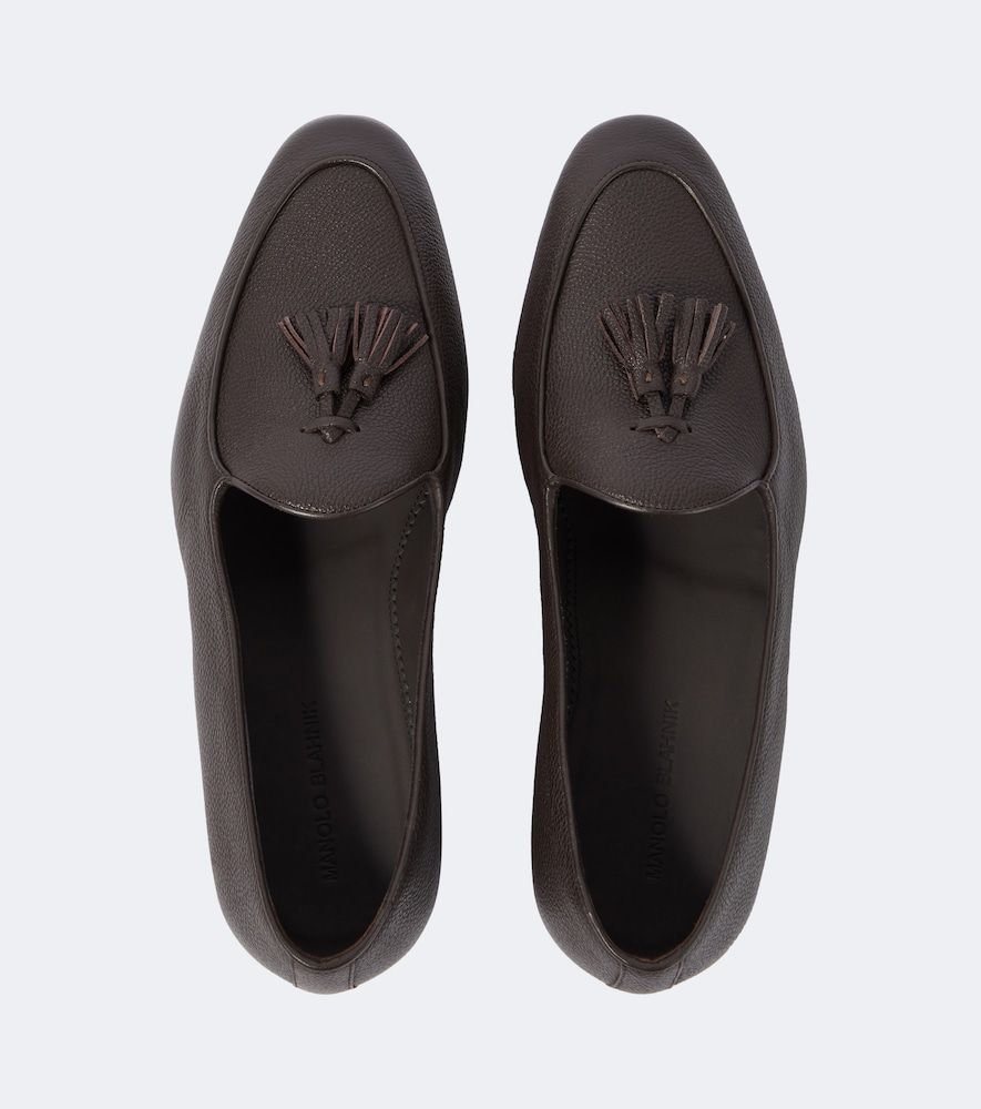 Loafers Lennox aus Leder - Manolo Blahnik - Modalova