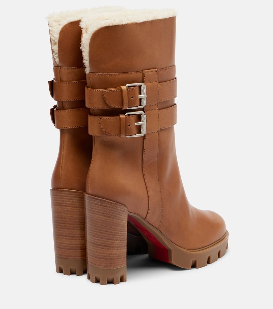 Ankle Boots Elisawalk 100 aus Leder - Christian Louboutin - Modalova