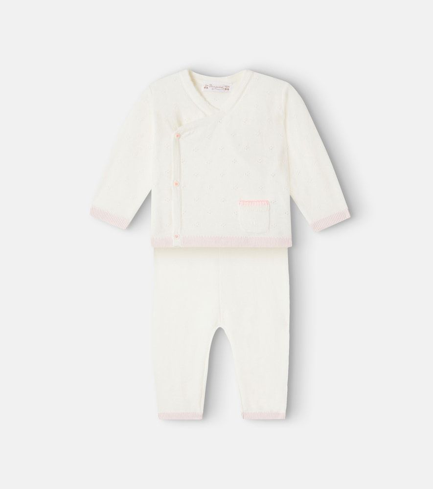 Bebé - set de cárdigan y pantalones de lana - Bonpoint - Modalova