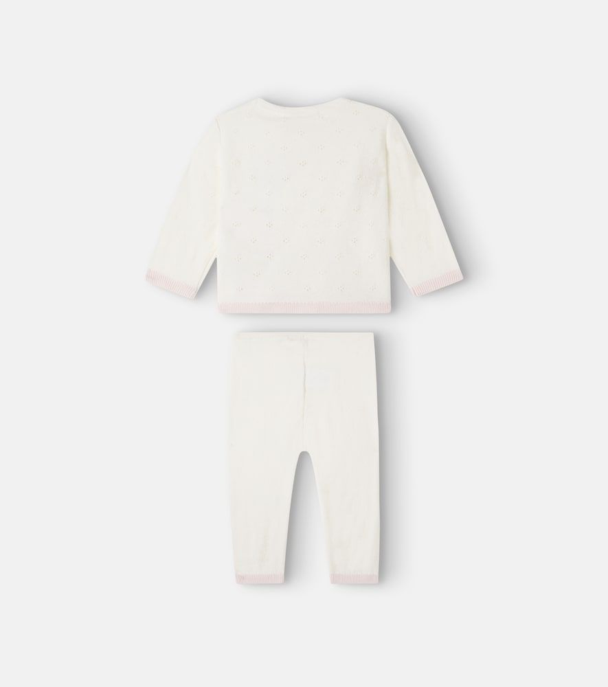 Bebé - set de cárdigan y pantalones de lana - Bonpoint - Modalova
