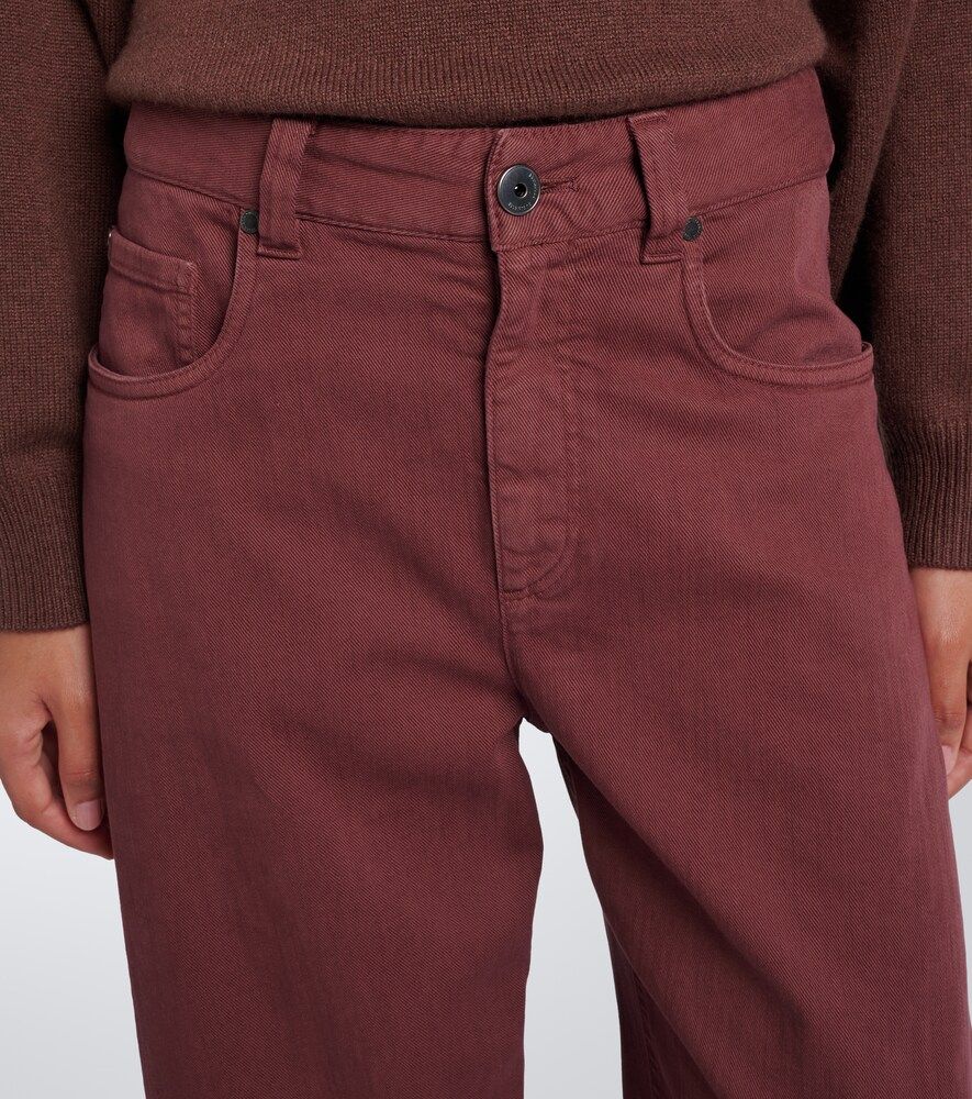 Wide-Leg Mid-Rise Jeans Monili - Brunello Cucinelli - Modalova