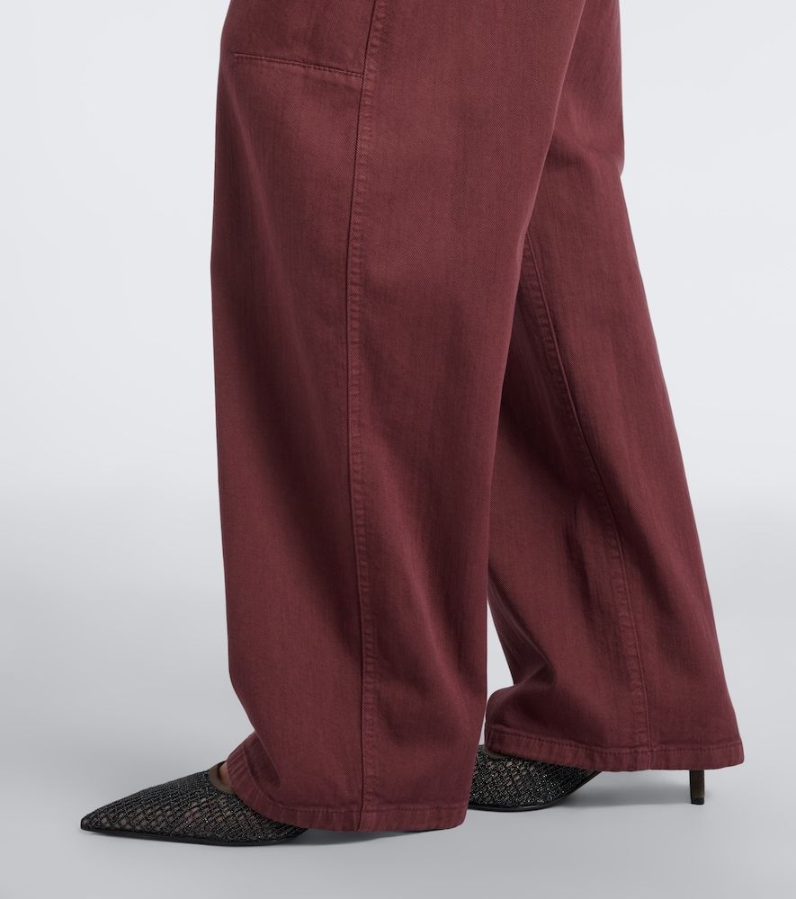 Wide-Leg Mid-Rise Jeans Monili - Brunello Cucinelli - Modalova