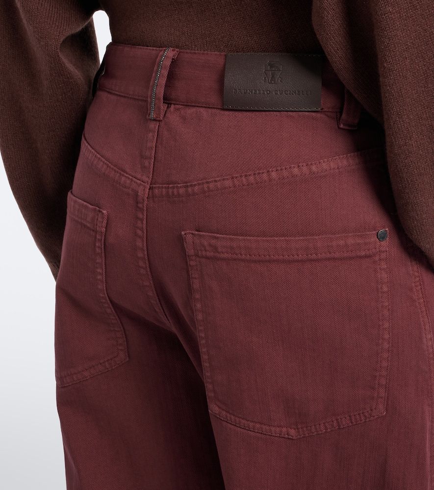 Wide-Leg Mid-Rise Jeans Monili - Brunello Cucinelli - Modalova