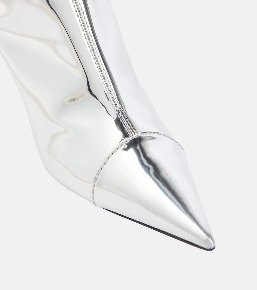 Botas mosqueteras Alex 105 metalizadas - Alexandre Vauthier - Modalova