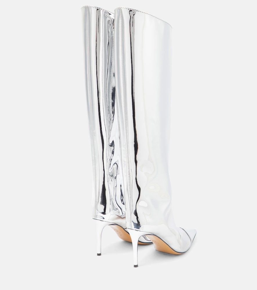 Botas mosqueteras Alex 105 metalizadas - Alexandre Vauthier - Modalova