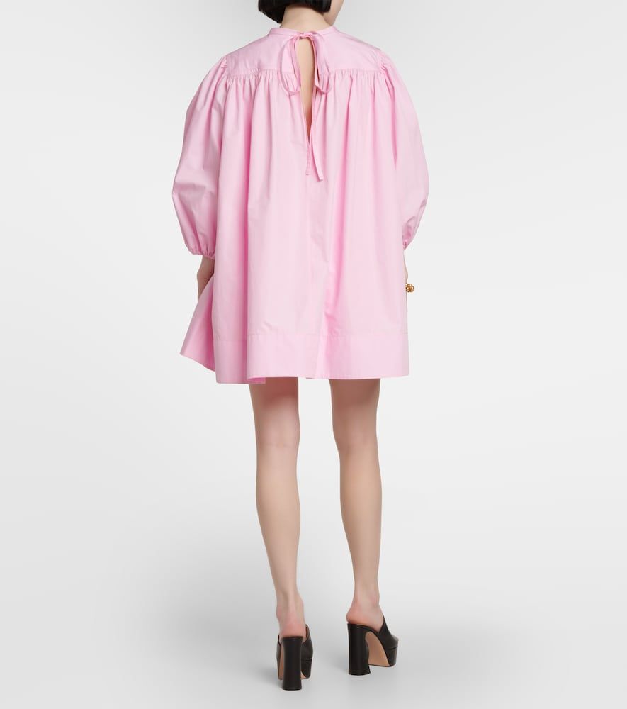 Vestido corto de popelín de algodón - Patou - Modalova
