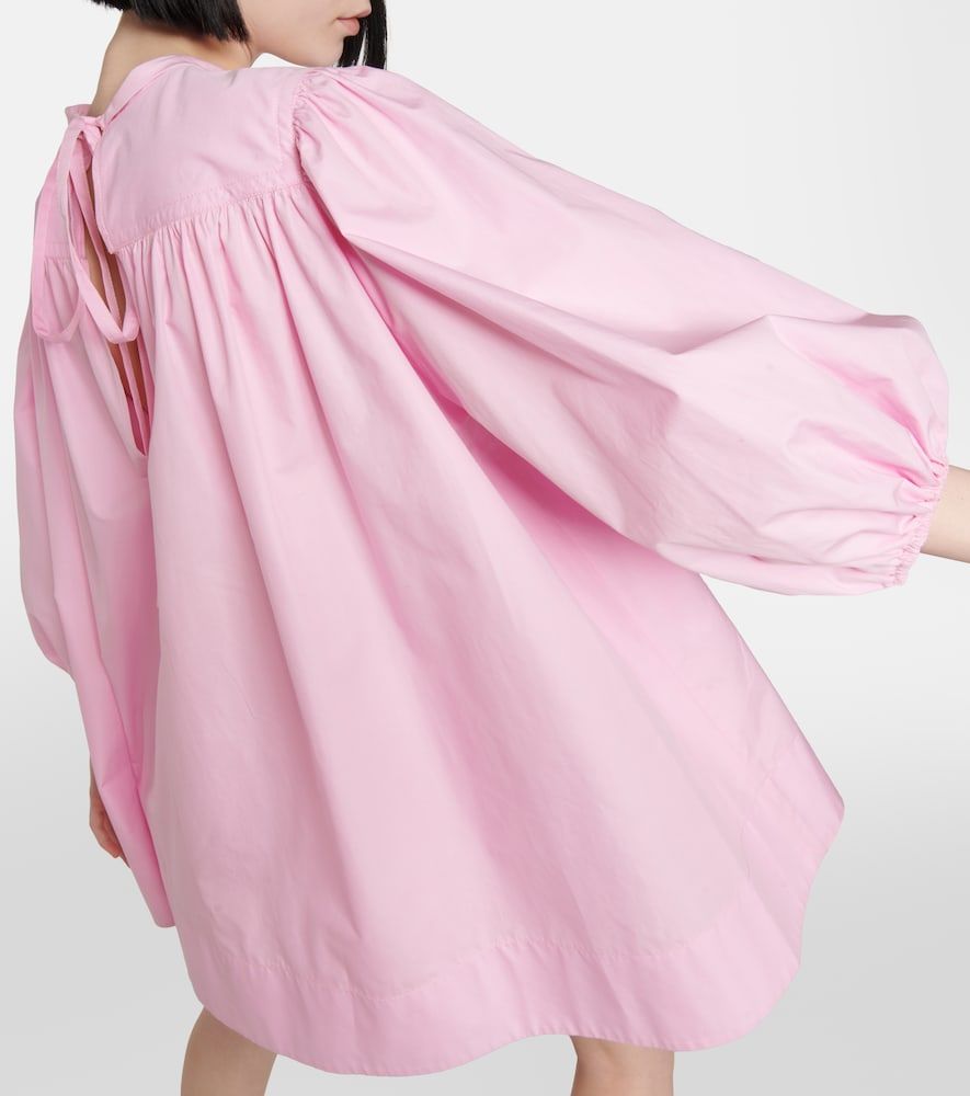 Vestido corto de popelín de algodón - Patou - Modalova