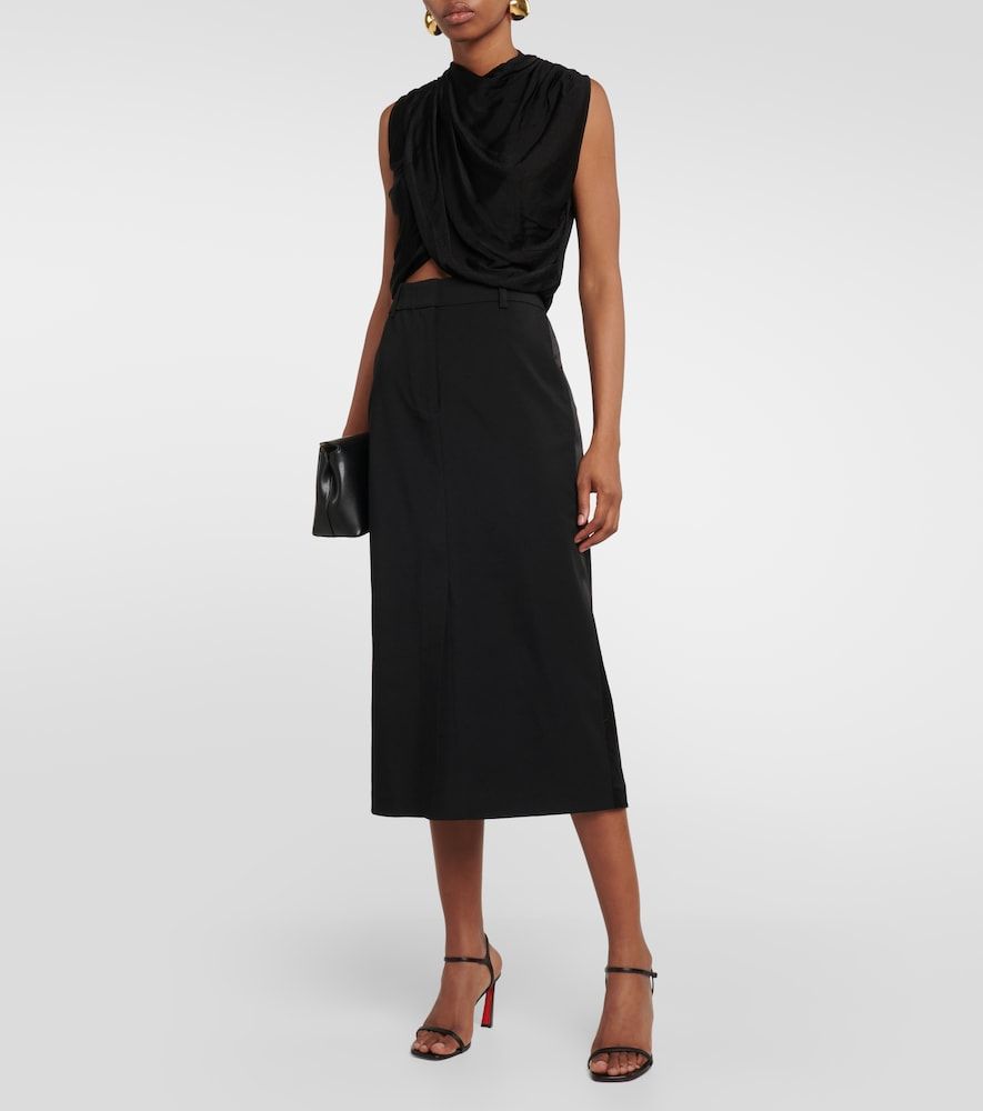 CO Wool-blend pencil skirt - CO - Modalova