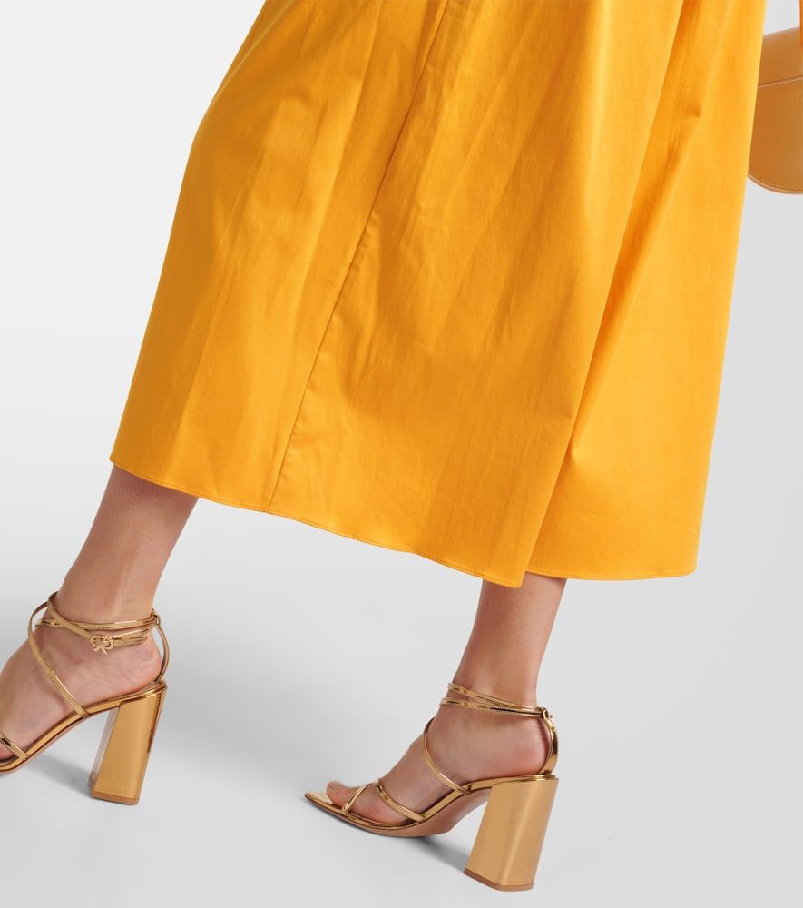 Fiona ruched cotton-blend midi dress - Altuzarra - Modalova
