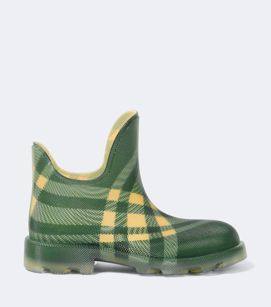 Stivali da pioggia Check - Burberry - Modalova