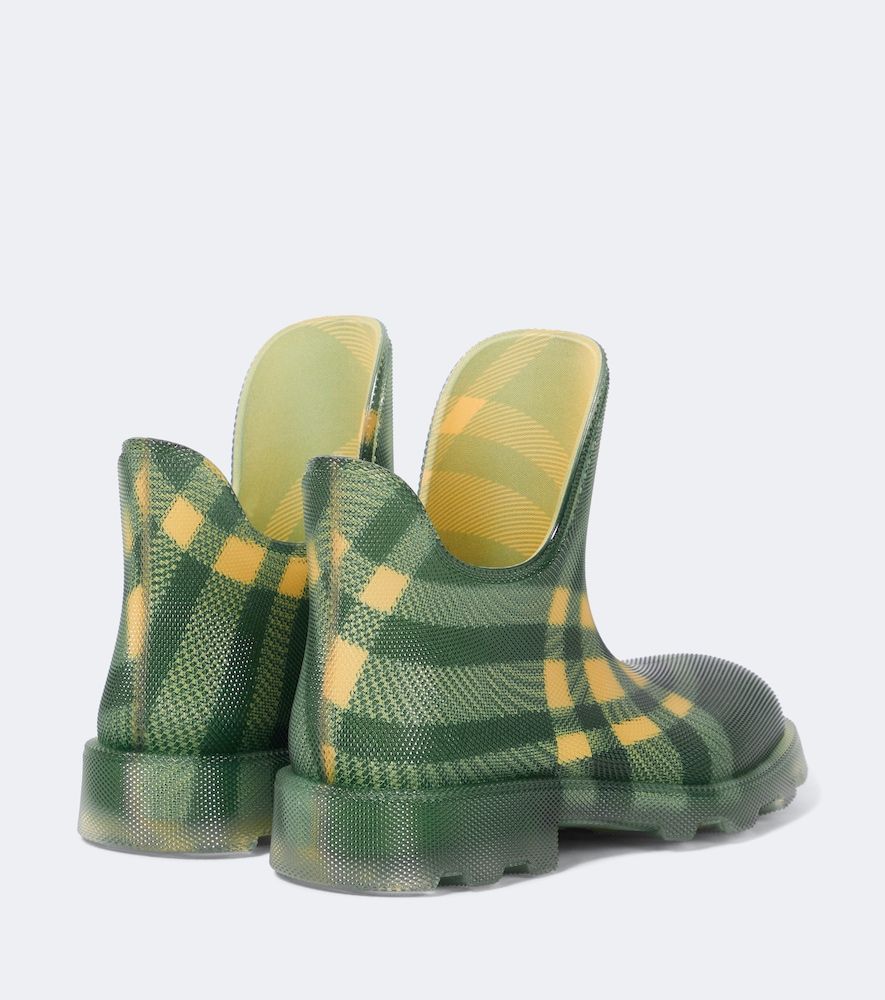 Stivali da pioggia Check - Burberry - Modalova