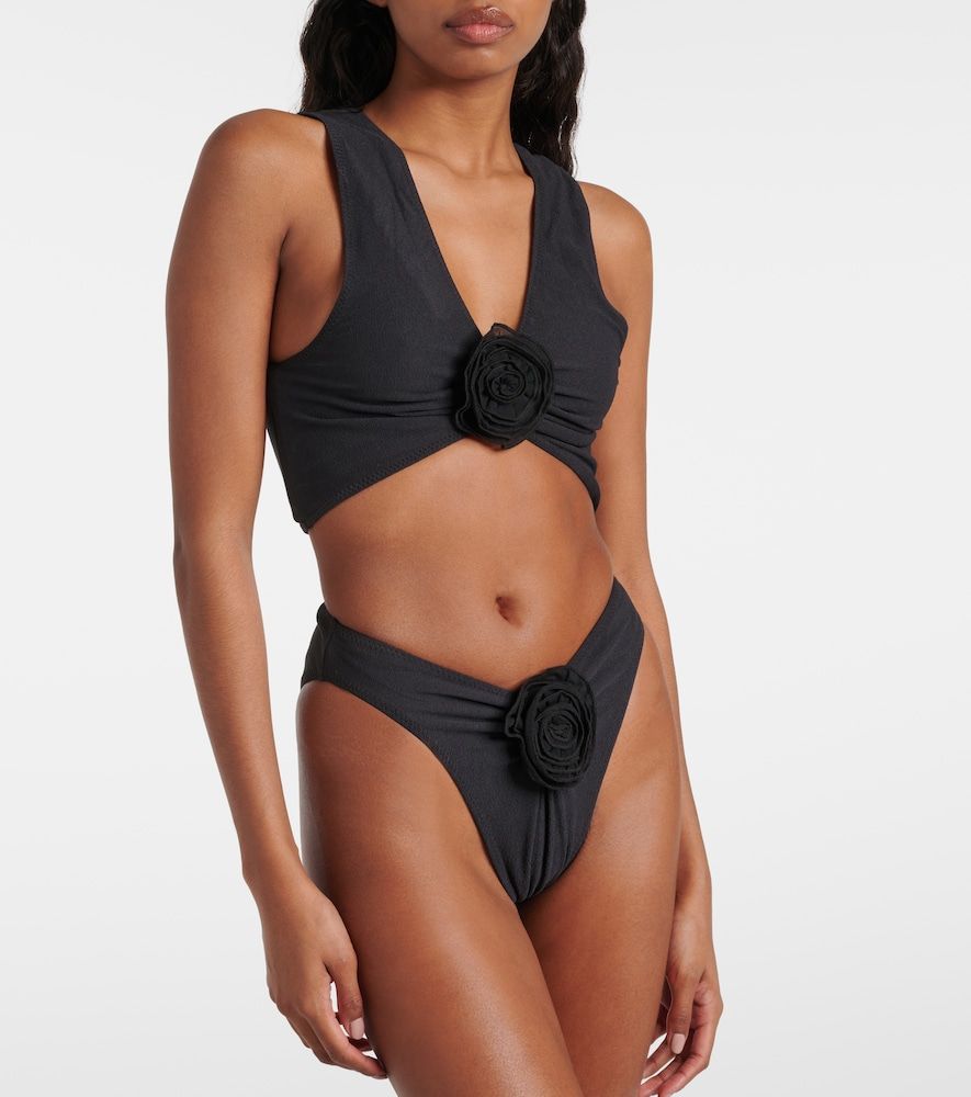 Braga de bikini de tiro alto adornada - Same - Modalova