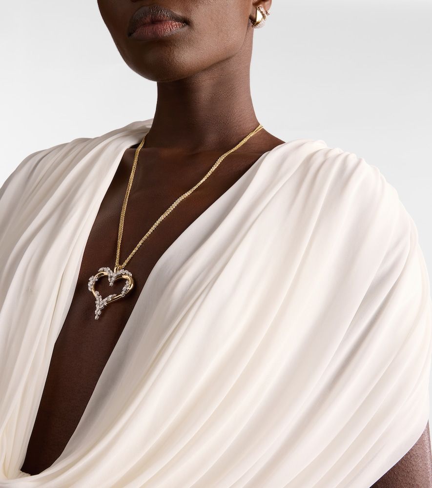 Collana Golden Strada in 18kt con diamanti - Yeprem - Modalova