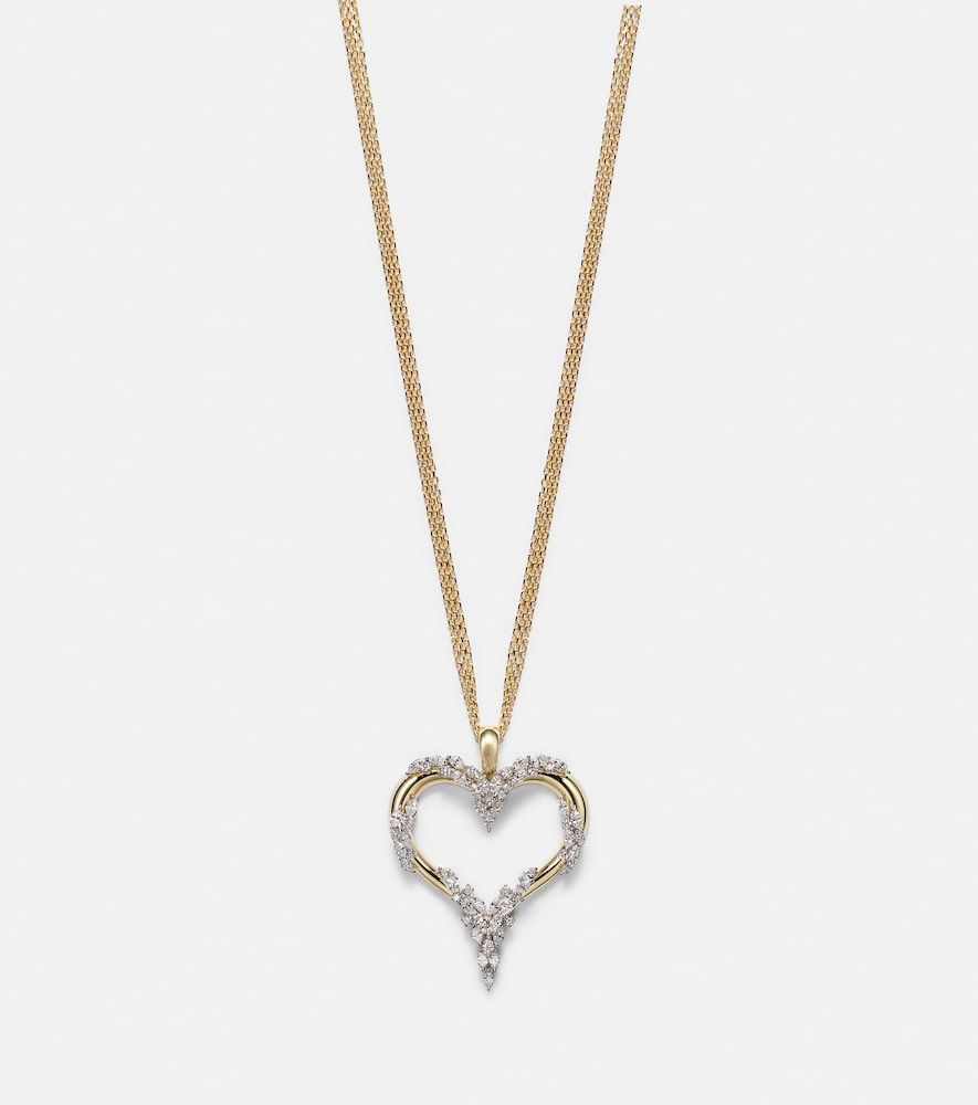 Collana Golden Strada in 18kt con diamanti - Yeprem - Modalova
