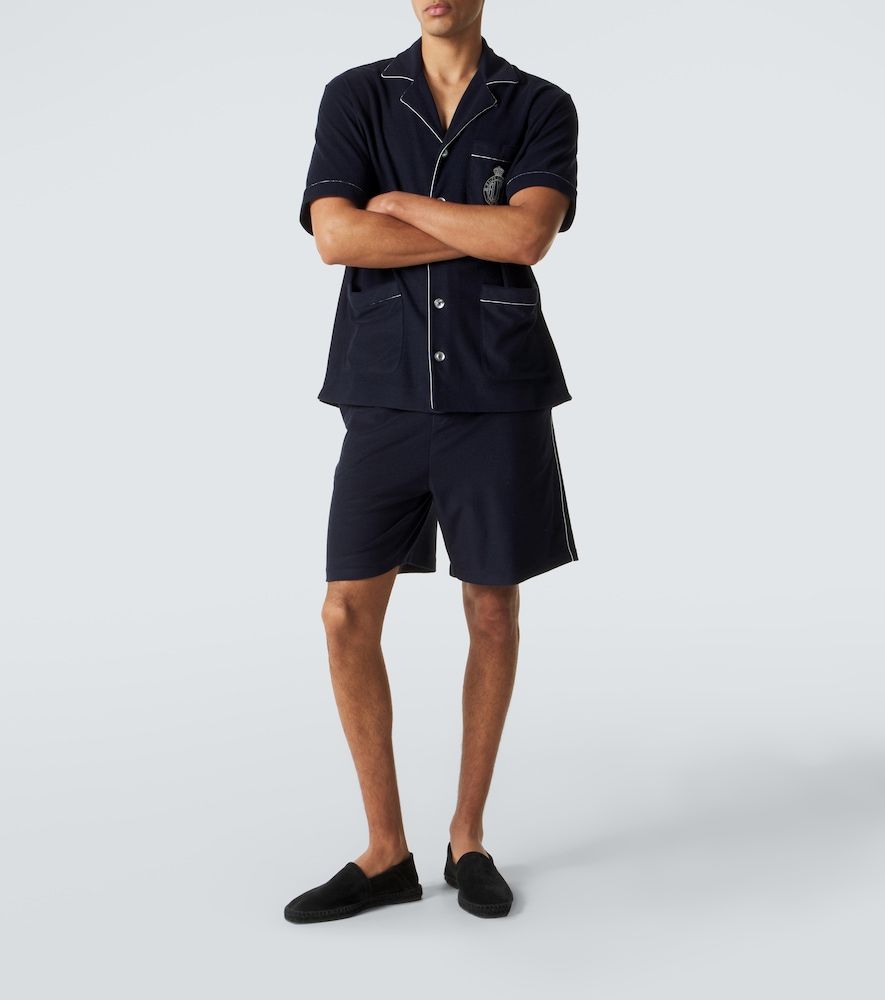 Shorts de algodón y seda - Ralph Lauren Purple Label - Modalova