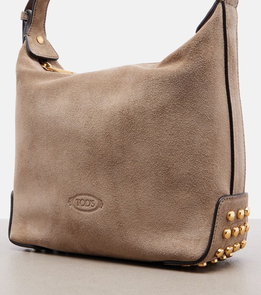 Borsa a spalla Sacca Mini in suede - Tod's - Modalova