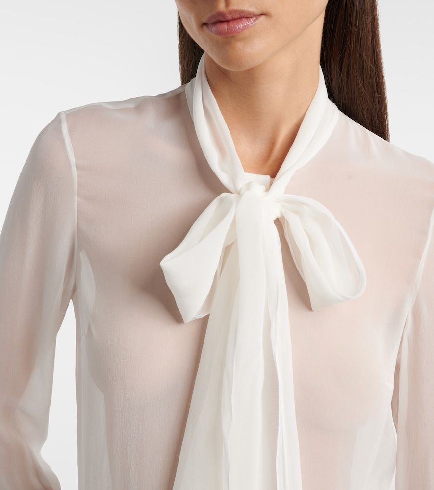 Shildon tie-neck silk blouse - Gabriela Hearst - Modalova