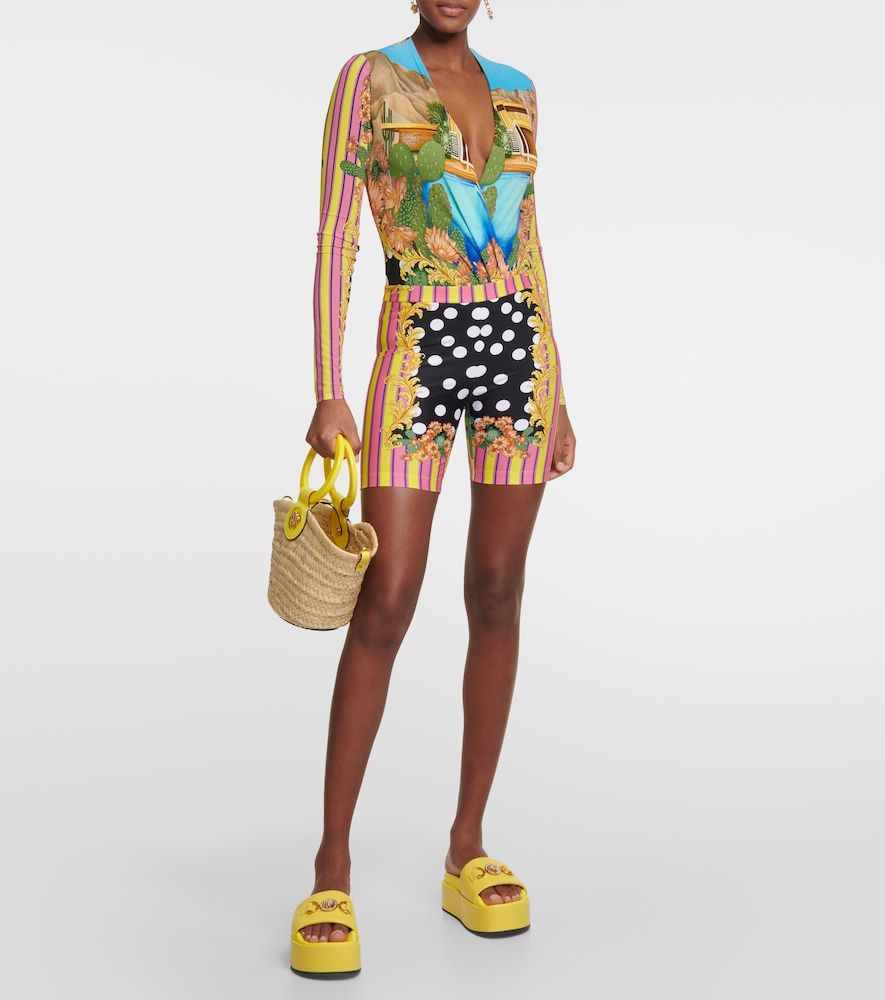 Bikershorts Medusa Palm Springs - Versace - Modalova