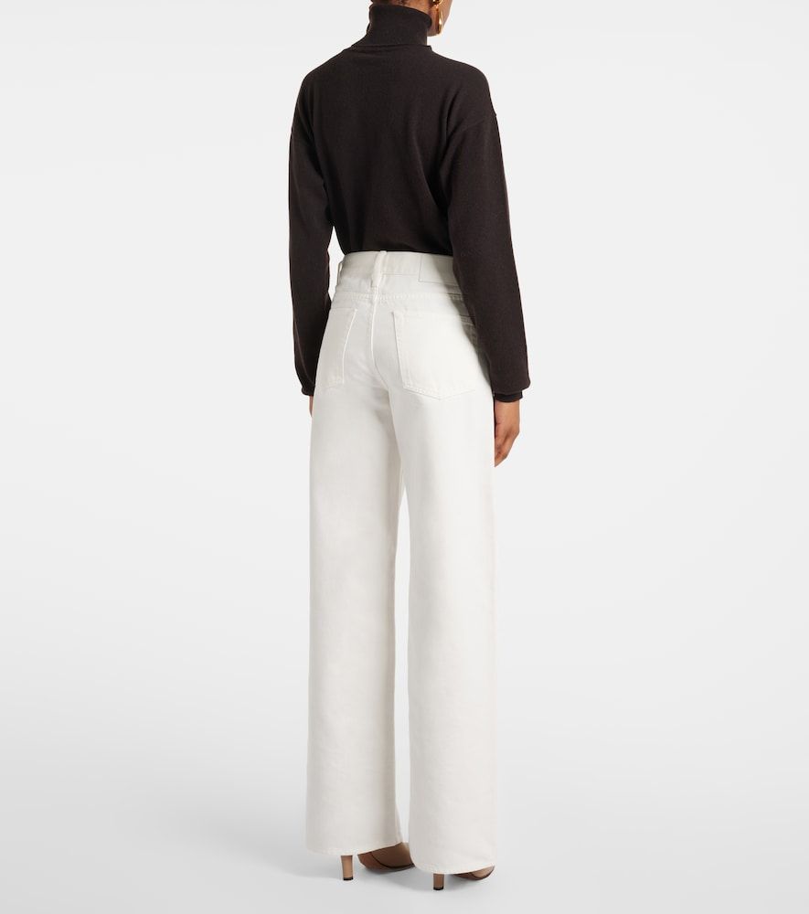 Wide-Leg Mid-Rise Jeans - Ralph Lauren Collection - Modalova