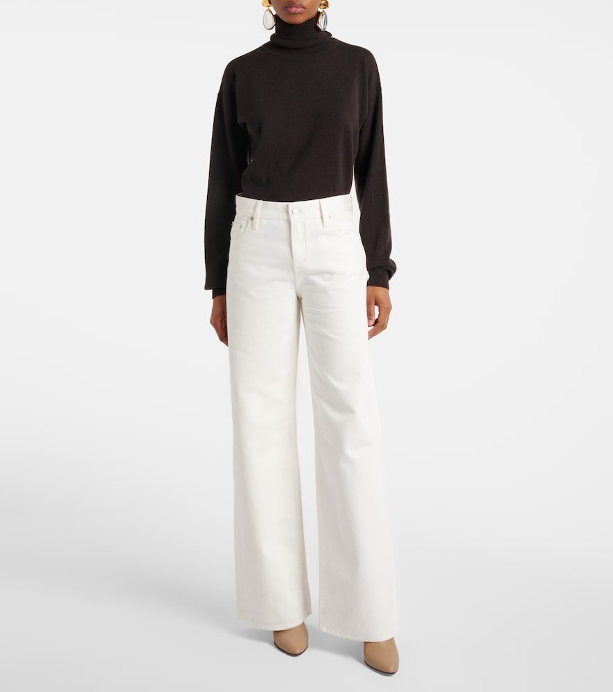 Wide-Leg Mid-Rise Jeans - Ralph Lauren Collection - Modalova