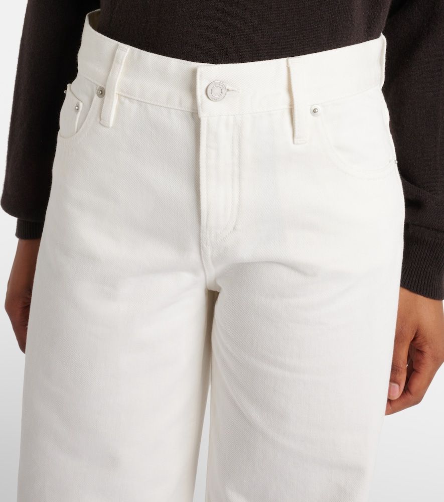 Wide-Leg Mid-Rise Jeans - Ralph Lauren Collection - Modalova
