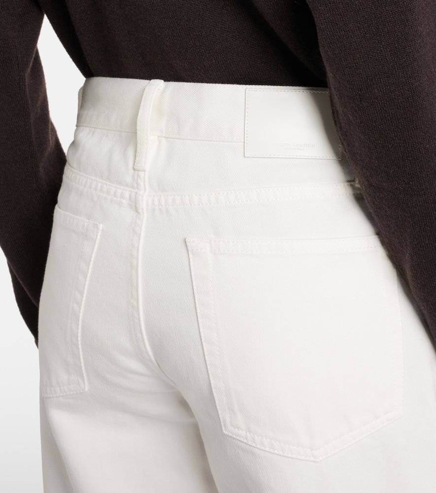 Wide-Leg Mid-Rise Jeans - Ralph Lauren Collection - Modalova