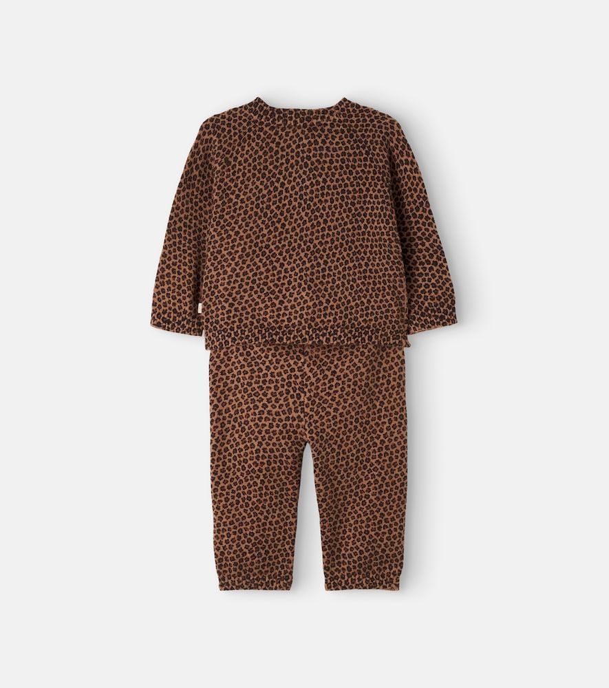 Bebé - set de cárdigan y pantalones Toudou de algodón y cachemir - Bonton - Modalova