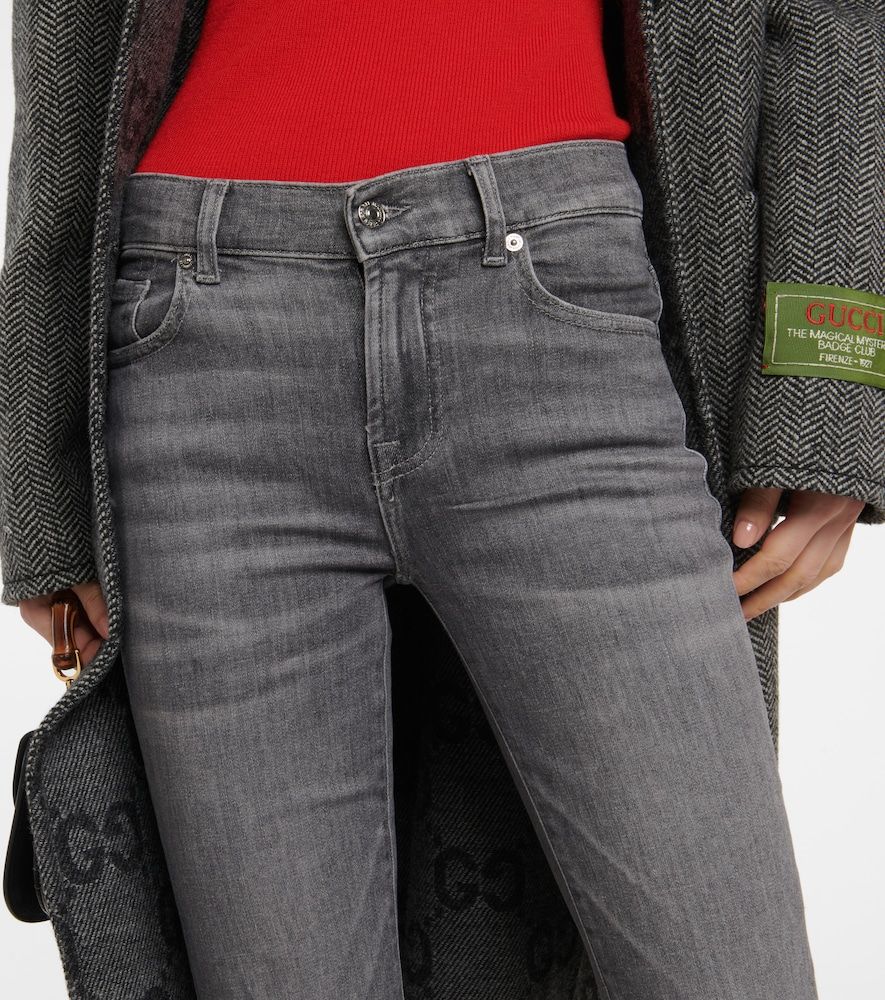 Mid-Rise Flared Jeans - 7 For All Mankind - Modalova
