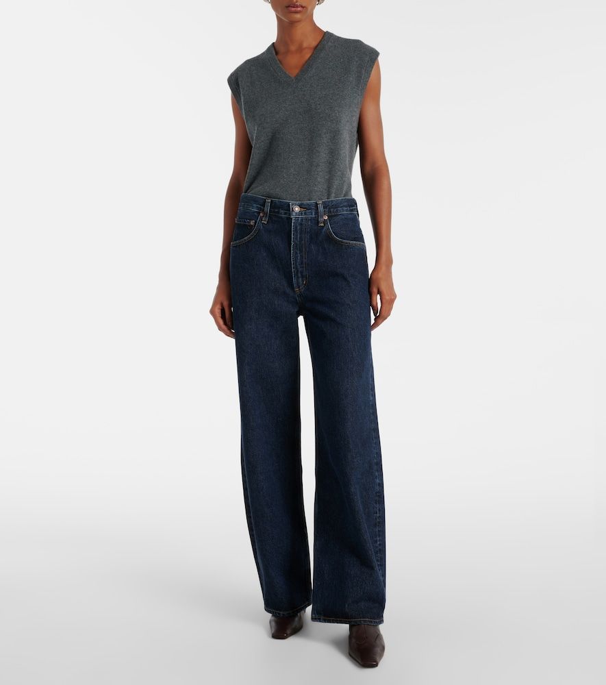 Jeans barrel Low Curve a vita media - Agolde - Modalova