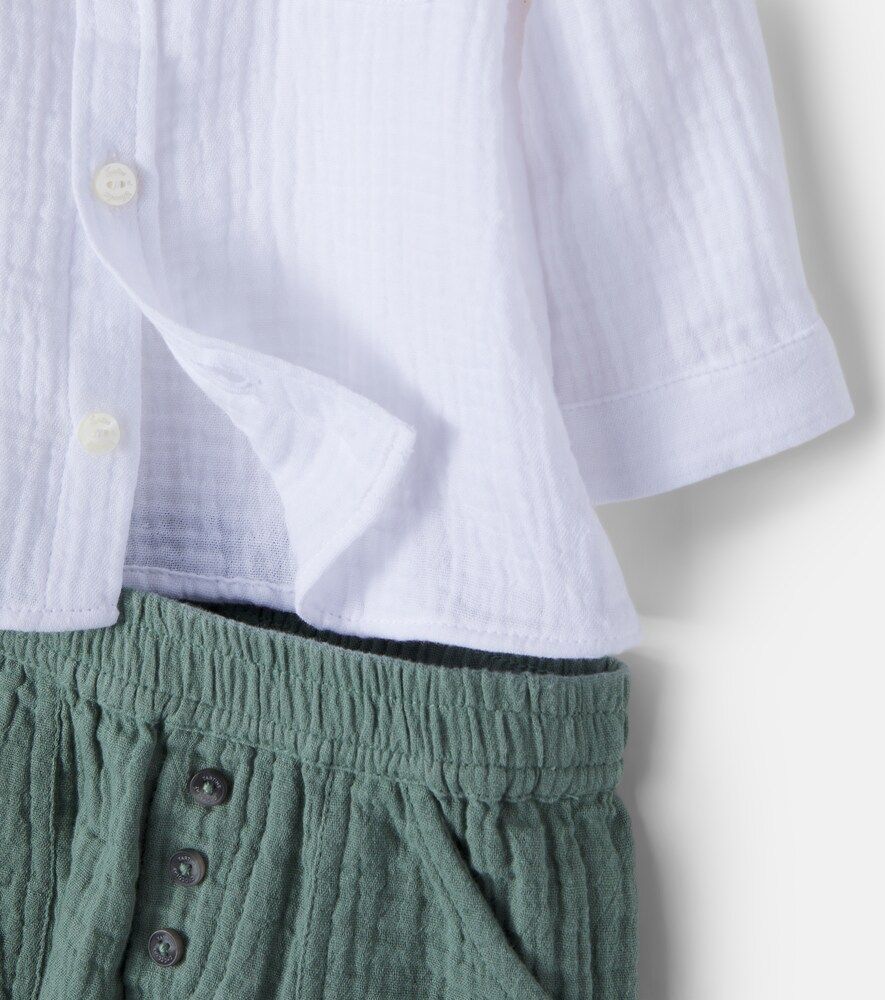Bebé - set de camisa y pantalones de algodón - Tartine et Chocolat - Modalova