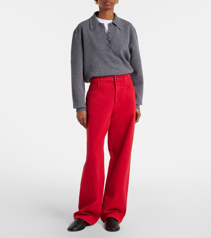 Róhe Mid-Rise Wide-Leg Jeans - Rohe - Modalova