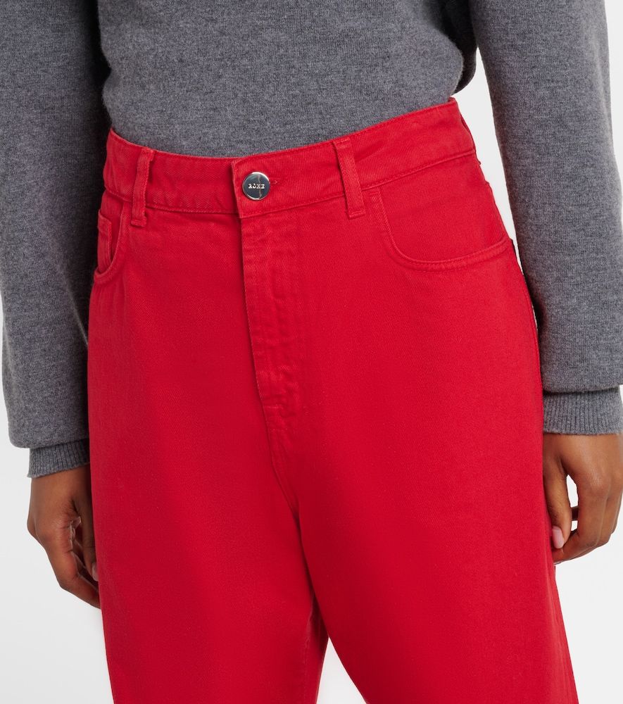 Róhe Mid-Rise Wide-Leg Jeans - Rohe - Modalova
