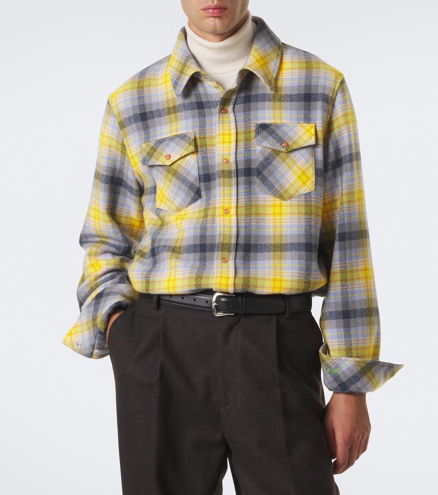 Alchemy cashmere shirt with carnelians - God's True Cashmere - Modalova