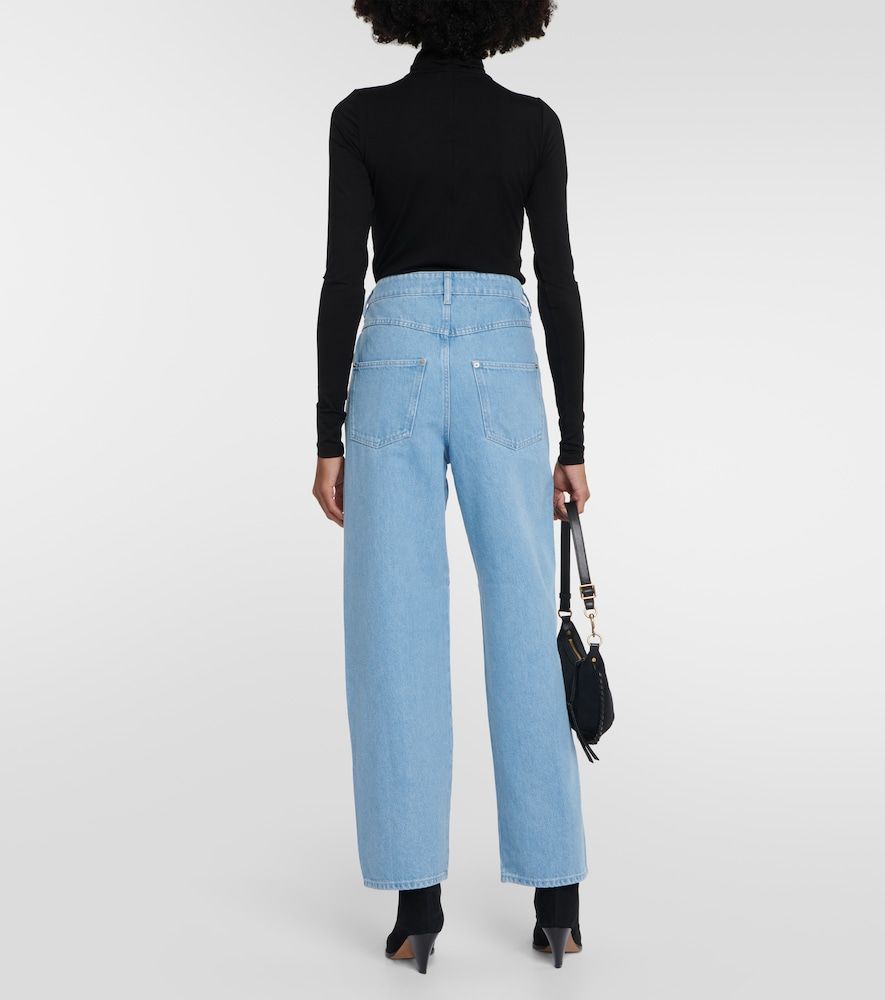 Mid-Rise Straight Jeans Valeria - Marant Etoile - Modalova