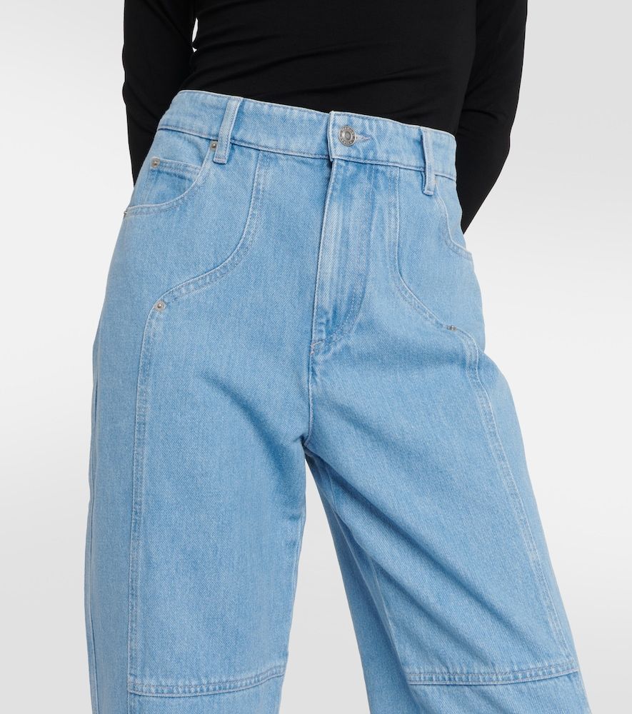Mid-Rise Straight Jeans Valeria - Marant Etoile - Modalova