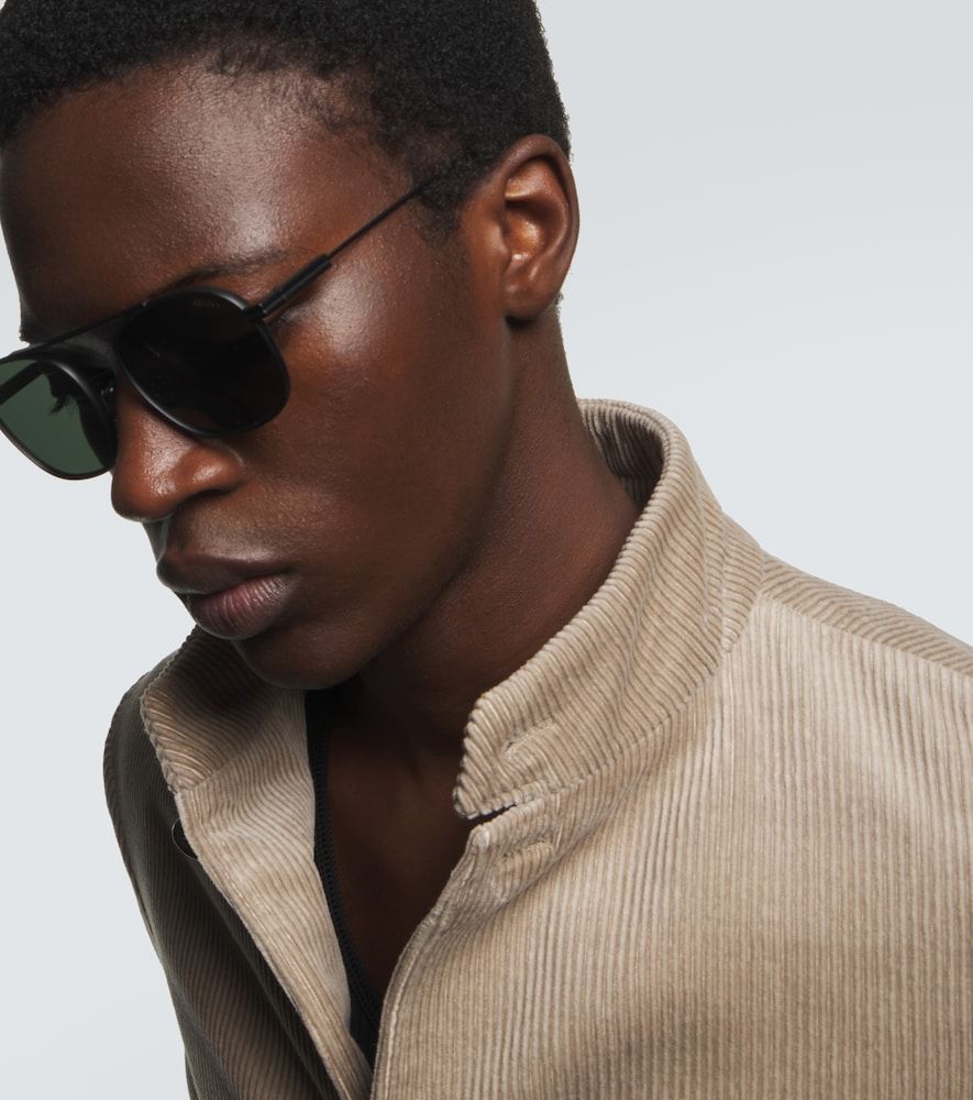 Runde Sonnenbrille Orizzonte I - Zegna - Modalova