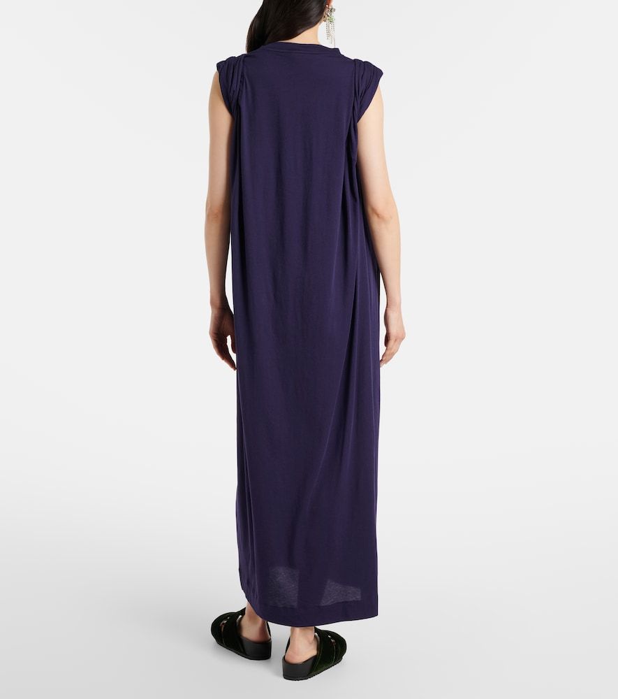 Vestido midi de algodón - Dries Van Noten - Modalova