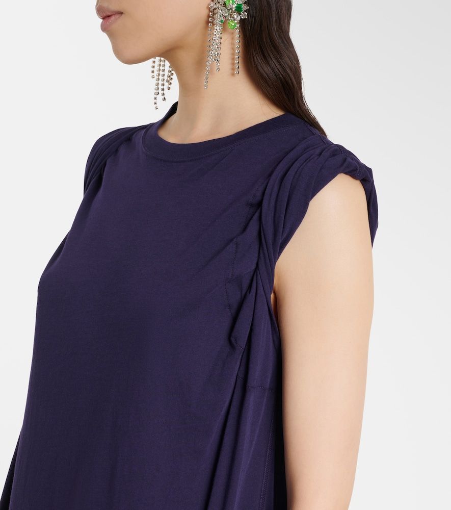 Vestido midi de algodón - Dries Van Noten - Modalova