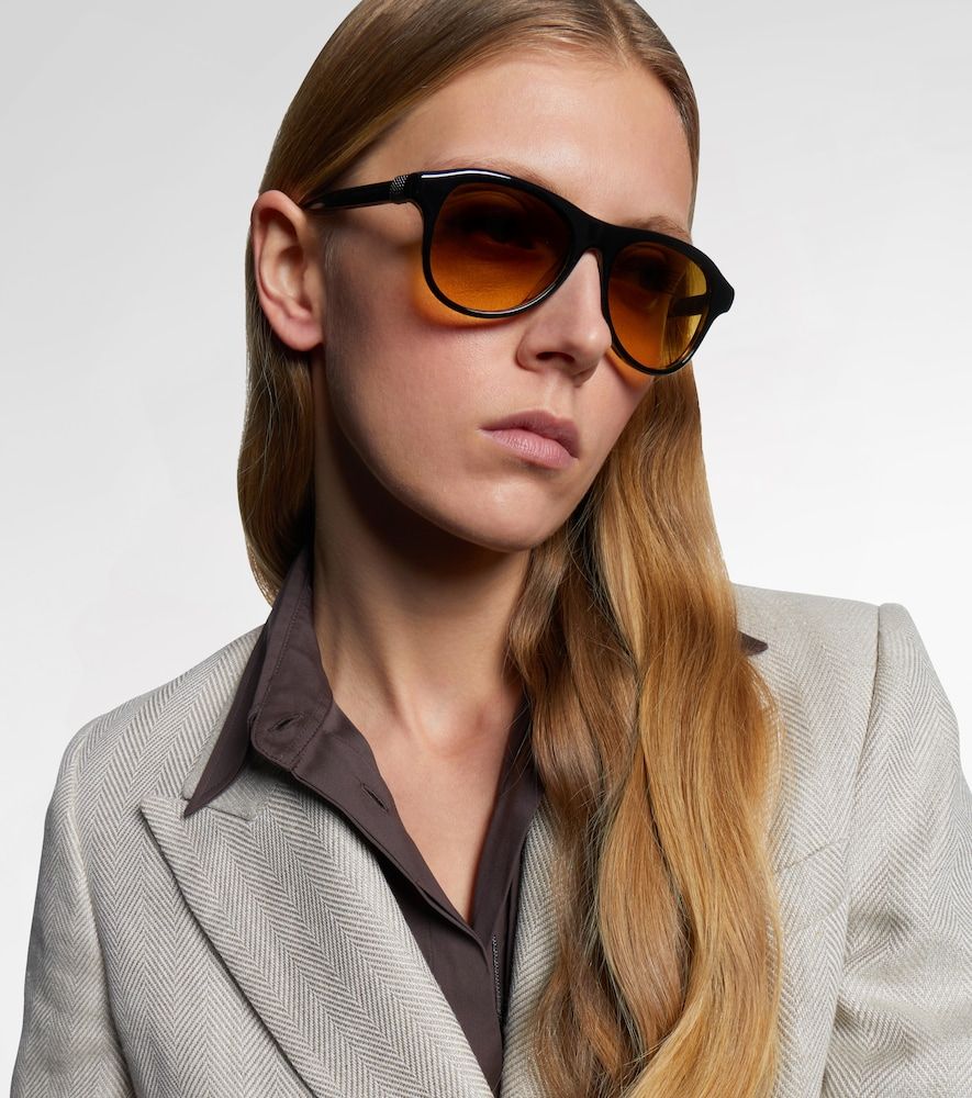 Runde Sonnenbrille Monili - Brunello Cucinelli - Modalova