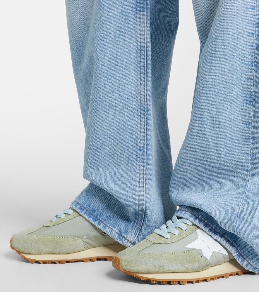 Sneakers Running Marathon con suede - Golden Goose - Modalova