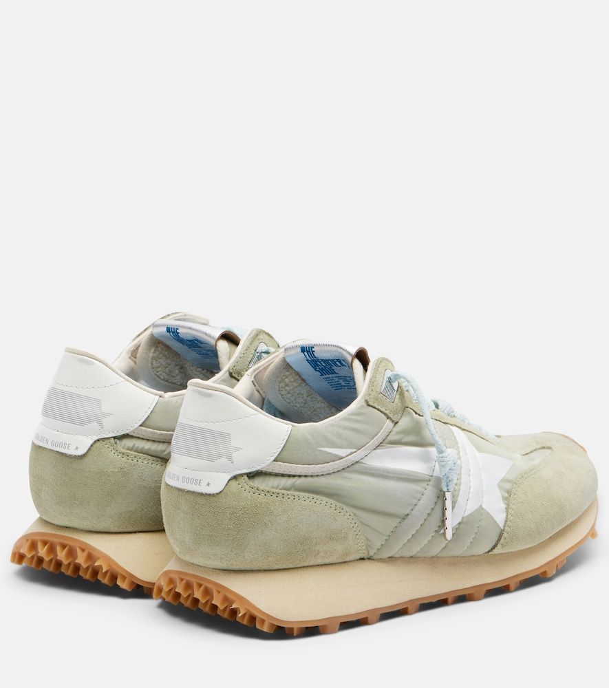 Sneakers Running Marathon con suede - Golden Goose - Modalova