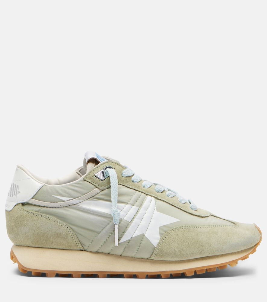 Sneakers Running Marathon con suede - Golden Goose - Modalova