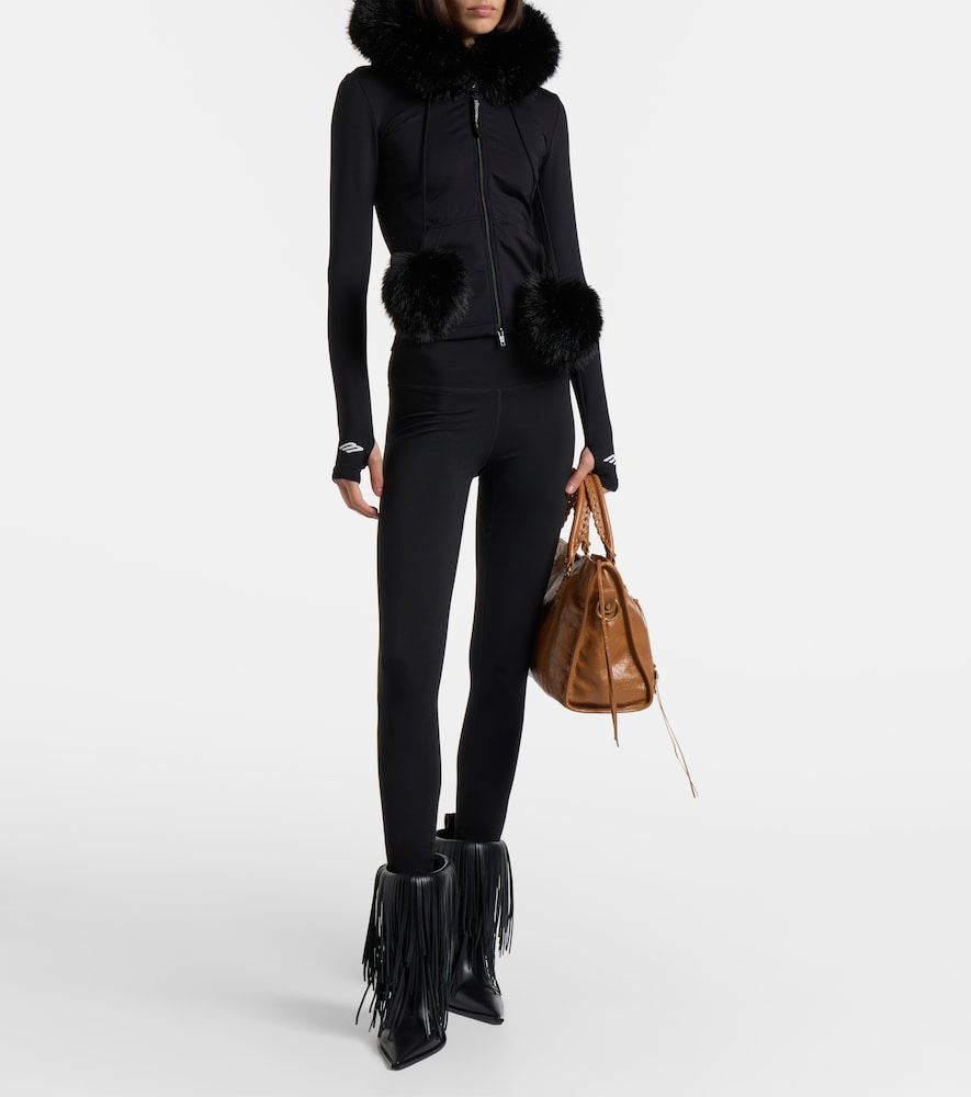Ankle Boots Avenue Fringe aus Leder - Balenciaga - Modalova