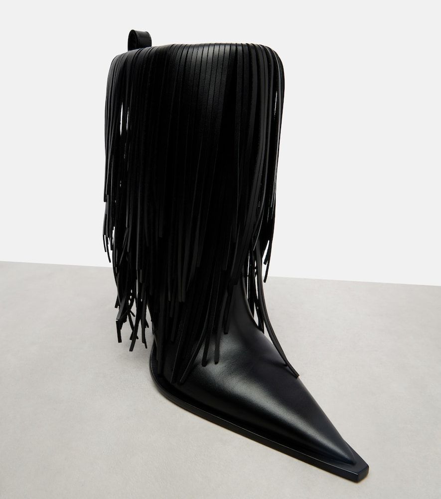 Ankle Boots Avenue Fringe aus Leder - Balenciaga - Modalova