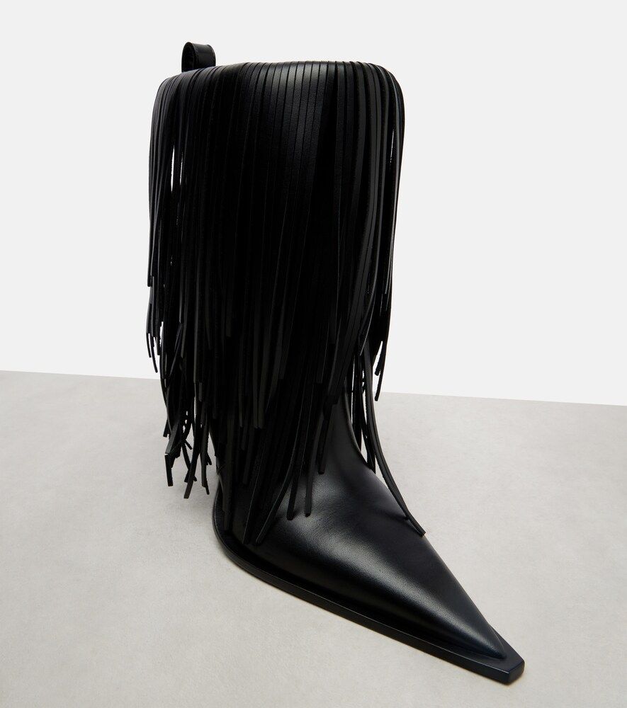 Ankle Boots Avenue Fringe aus Leder - Balenciaga - Modalova